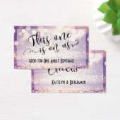 Lila, weißer und orangefarbener Glitzer Bokeh Drin (Schreibtisch)