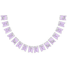 Lila, weißes Grau 🐘 Elephant Baby - Taufen