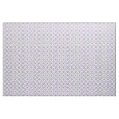 Lila weißes graues Quatrefoil Muster Stoff (Fat Quarter (45,7 x 55,9 cm))