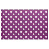 Lila weißes Sternmuster dekorative Textil Stoff (Fat Quarter (45,7 x 55,9 cm))