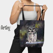 Lila Weißwald Schneeauge Tasche