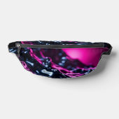 Lila Wellen Bauchtasche (Ablage )