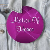 Lila Wellen-Matrone der Ehre Button (Beispiel)