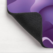 Lila Wellen Mousepad (Ecke)
