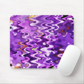 LILA Wellen von BLUME Mousepad (Mit Mouse)
