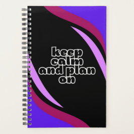 lila Wellenplaner Planer