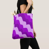 Lila Wellenverlauf Tasche (Von Nahem)