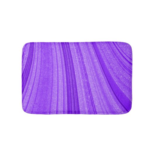 Lila welliger Glitter Badematte (Vorderseite)