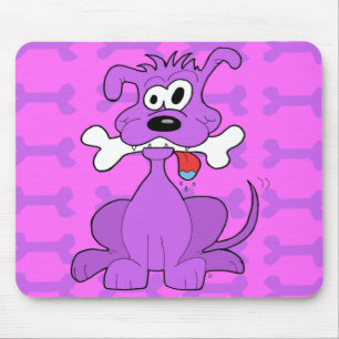 Lila Welpe Mousepad (horizontal)