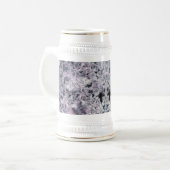 Lila Welt Bierglas (Vorderseite Links)