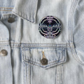 Lila Welt Button (Beispiel)