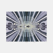 Lila Welt Fleecedecke (Vorderseite (Horizontal))