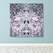 Lila Welt Leinwanddruck (Insitu (Holzboden))