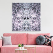 Lila Welt Leinwanddruck (Insitu (Wohnzimmer))