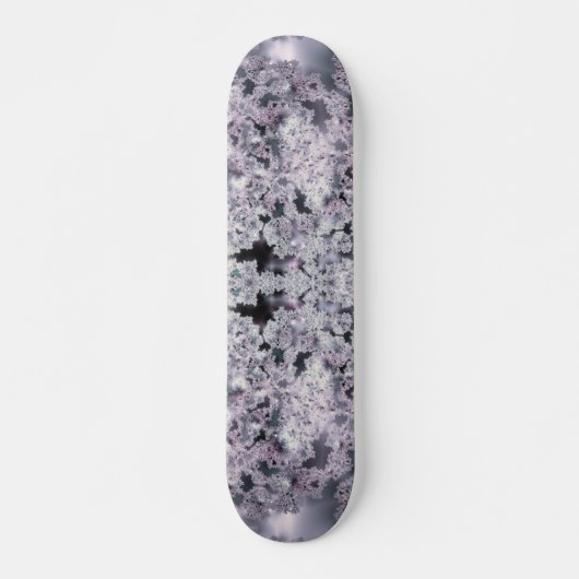 Lila Welt Skateboard (Vorne)