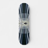 Lila Welt Skateboard (Vorne)
