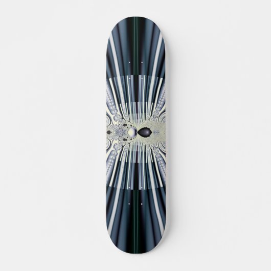 Lila Welt Skateboard (Vorne)
