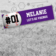 Lila White Baseball Team