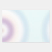 Lila White Blue Gefärbte Krawatte Geschenkpapier Set (Vorderseite 3)