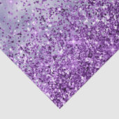 Lila White Glitz Glitzer Seidenpapier (Ausschnitt)