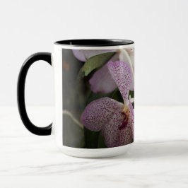 Lila White Orchid Kaffee/Tee Tasse 15oz