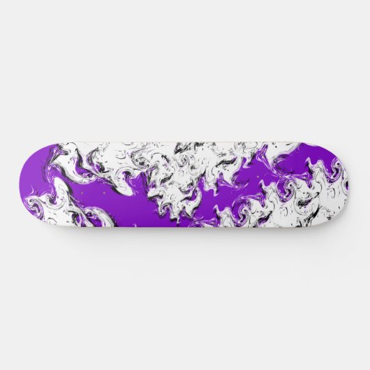 Lila Whiteboard Skateboard (Horizontal)