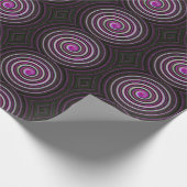 Lila Wickelpapier Geschenkpapier (Ecke)