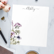 Lila Wildblume Bouquet