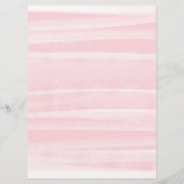 Lila Wildblume Calligraphy Wedding Menu Menükarte (Rückseite)