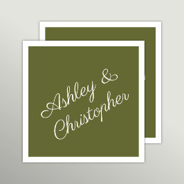 Lila Wildblume Cocktail Party Serviette