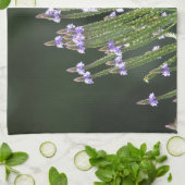 Lila Wildblume Handtuch (Gefaltet)