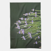 Lila Wildblume Handtuch (Vertikal)