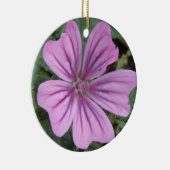 Lila Wildblume Keramikornament (Rechts)