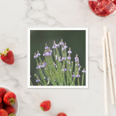 Lila Wildblume Serviette (Beispiel)