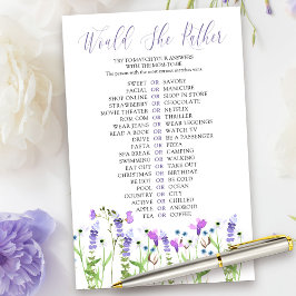 Lila Wildblume würde sie eher Duschspiel machen