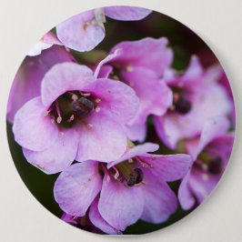 Lila Wildblumen Button
