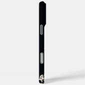 Lila Wildblumen Case-Mate iPhone Hülle (Rückseite / Rechts)