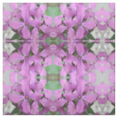 Lila Wildblumen Gemustertes Blumengewebe Stoff (Muster)
