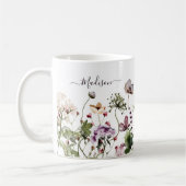 Lila Wildblumen Kaffeetasse (Links)