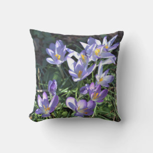 Lila Wildblumen Kissen