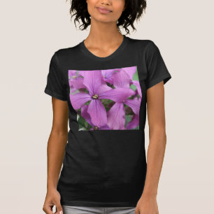 Lila Wildblumen Ladys T Shirt