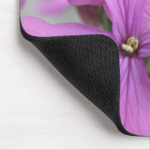 Lila Wildblumen Mousepad (Ecke)