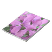 Lila Wildblumen Notepad Notizblock (Rotiert)