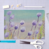 Lila Wildblumen Seidenpapier (Handwerk)