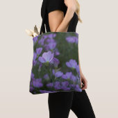 lila Wildblumen Tasche (Von Nahem)