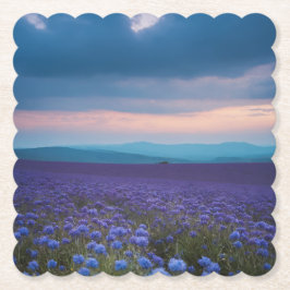 Lila Wildblumen Untersetzer