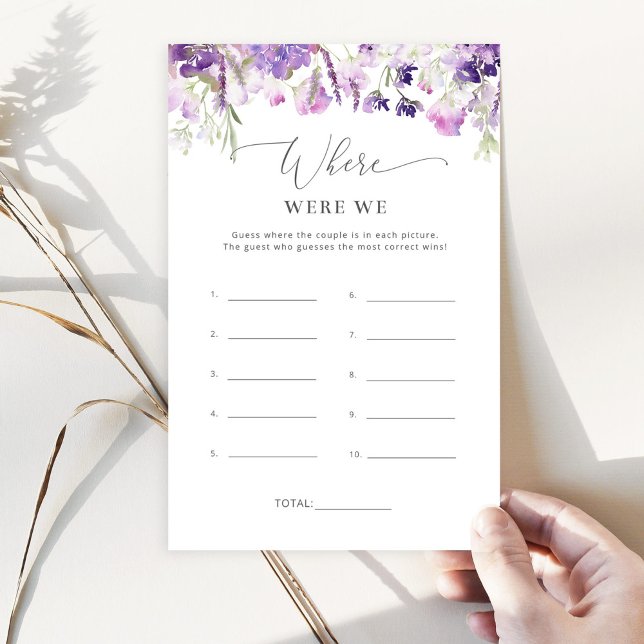 Lila Wildblumen waren wir Brautparty (Von Creator hochgeladen)