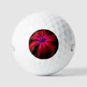Lila Wilde Blume css gbcnm Golfball (Vorderseite)