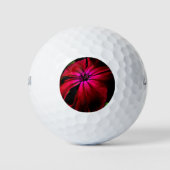 Lila Wilde Blume wu gbcna Golfball (Vorderseite)