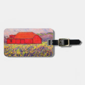 lila Wildrisse Gepäckanhänger (Vorderseite horizontal)